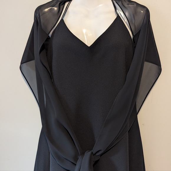 EUC Little Black Strappy Dress - Picture 3 of 5
